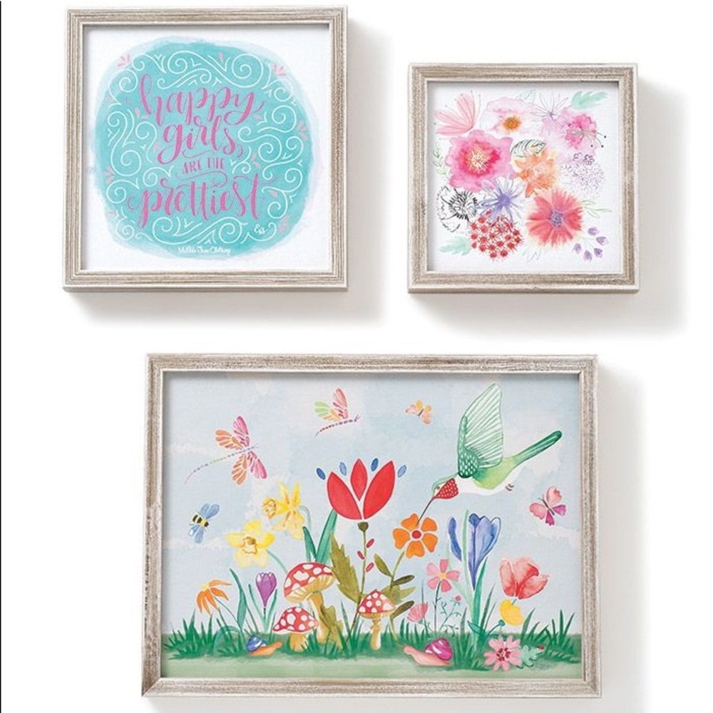 Matilda Jane Hummingbird Garden Canvases